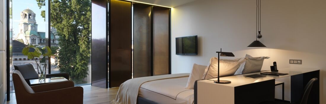 Sense Hotel Sofia, A Member Of Design Hotels Bagian luar foto